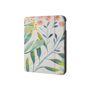 Étui pour KOBO Clara 6" N/B/Couleur, Clara 2E, Libra Color 7", Libra 2 - Étanche, Veille/réveil, Support intégré Housse de protection fleur rose