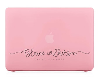personalized macbook matte case plain color custom case for apple mac macbook air 13 air 15 Pro 11 12 13 15 16 pink green black clear