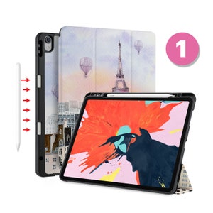 iPad Case 2025 with Pencil Holder for iPad Pro 13 iPad 9.7 10.2 10.9 iPad Air 13 11 10.9 Pro 11 12.9 M1 M2 M4 Travel