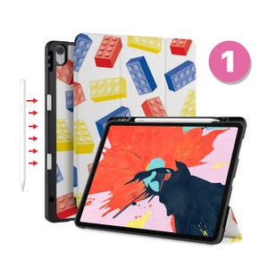 iPad Case 2025 with Pencil Holder for iPad Pro 13 iPad 9.7 10.2 10.9 iPad Air 13 11 10.9 Pro 11 12.9 M1 M2 M4 Game