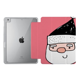 Acrylic iPad case iPad Pro 13 M4 12.9 Air 13 11 M2 Pro 11 Mini 6 Air 10.9 9.7 10.2 iPad 10 case with pencil holder custom christmas gift