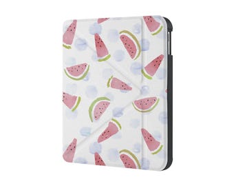 Case for KOBO Clara 6" BW/Colour, Clara 2E, Libra Color 7", Libra 2 - Waterproof, Sleep/Wake, Built-in Stand Personalized Cover  Fruit Red