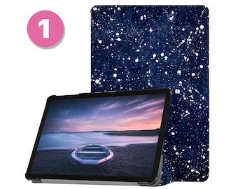 leather samsung tablet stand case cover for samsung galaxy tab s8 ultra s7 fe s6 lite s5e s8 a8 a7 a10.5 10.1 9.7 galaxy universe
