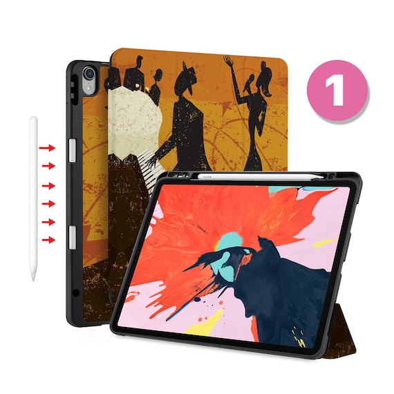IPad Smart Case With Pencil Holder for 2025 iPad Pro 13 Air 13 M4