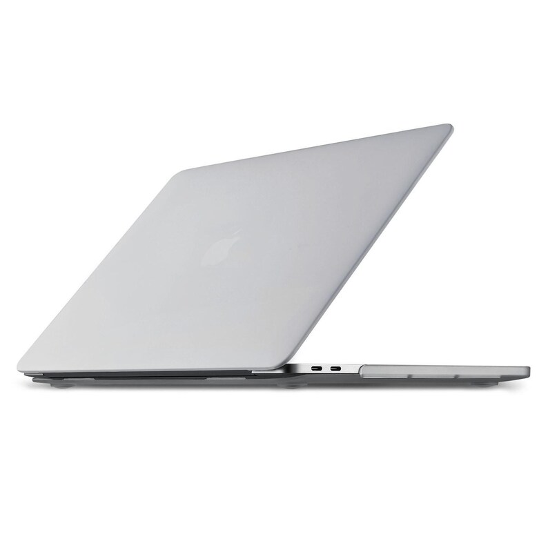 personalized rubberized matte coating hard hardshell case cover for apple mac MacBook pro 13 inch touch bar A1706 A1708 A1989 clear image 6