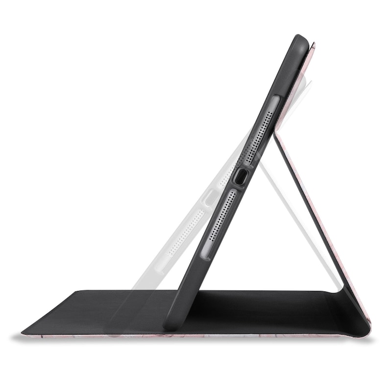 Ipad Folio Smart Case Leather Stand Cover With Pencil Holder Etsy