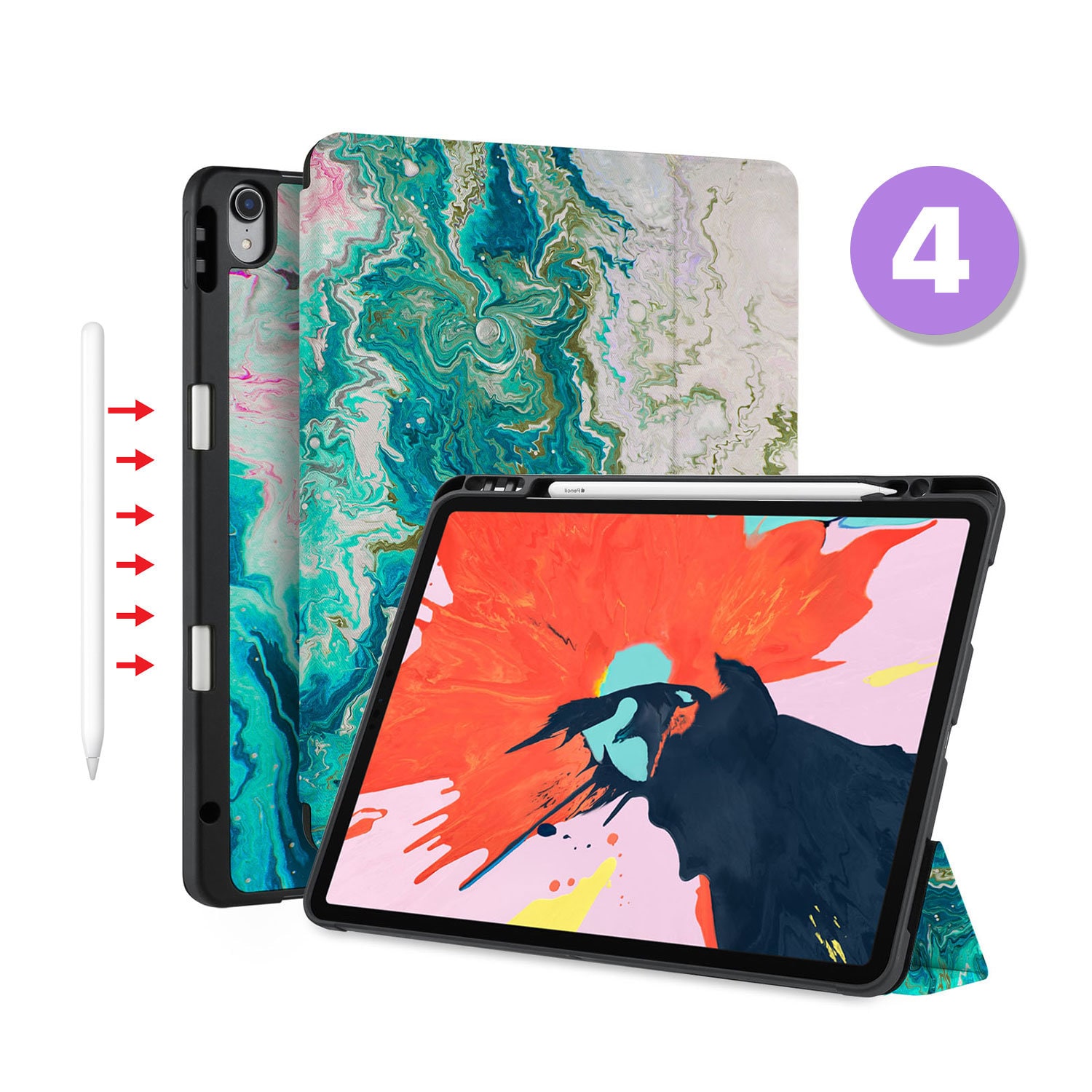 【みなな】iPad Pro12.9＋Apple Pencil＋カバー みなな】iPad Pro12.9＋Apple Pencil＋カバー みなな】iPad