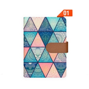 A6 planificateur liant cuir organisateur personnel organisateur rechargeable planificateur carnet Agenda couverture personnalisé Agenda aztèque tribal