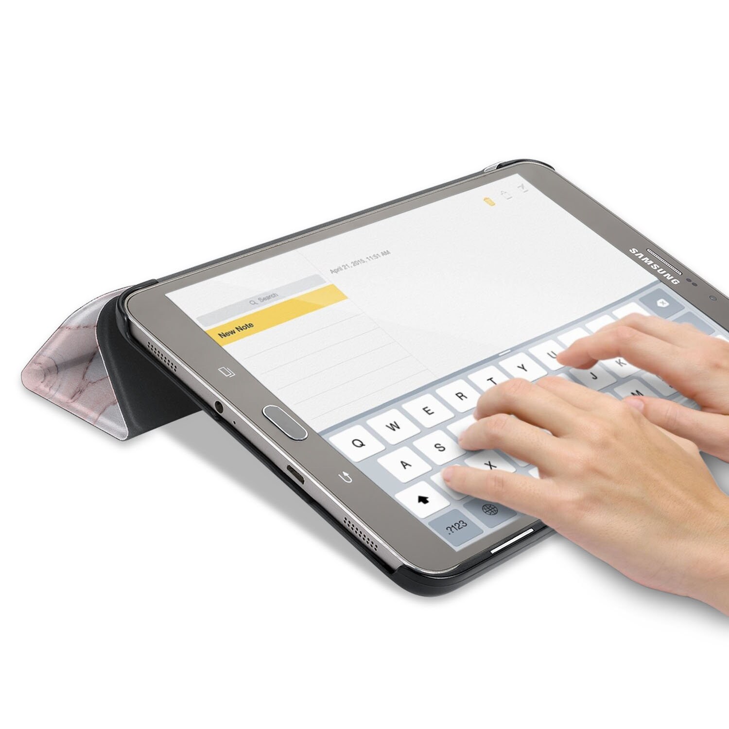 Leather Samsung Tablet Stand Case Cover for Samsung Galaxy Tab Etsy