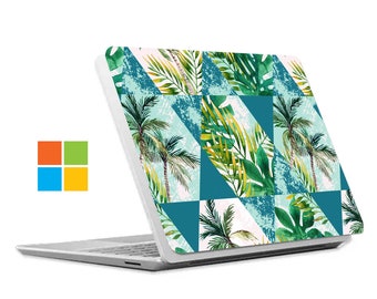 Microsoft Surface Laptop Case – Fits 13.8", 12.4", 13.5" & 15" Models with Metal Alcantara Keyboard, Personalizable, Leaves