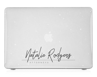 coque macbook personnalisée pour apple macbook pro 13 14 16 macbook air 13 M1 15 M2 coque personnalisée avec votre propre texte de signature ciel étoilé