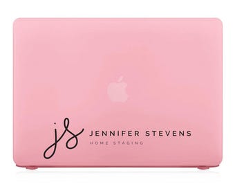 personalized macbook pro 16 matte case plain color custom case for apple mac macbook air pro touch bar 11 12 13 15 16 pink green black clear