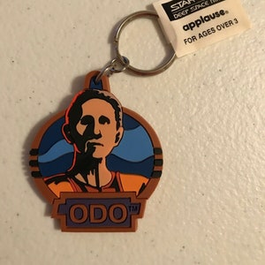 Vintage 1994 Odo Star Trek Deep Space Nine DS9 Vinyl Keychain - Applause - New Old Stock