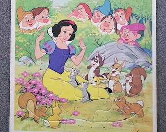 1980 Disney/'s Mickey Mouse Frame-Tray Puzzle #4088 Disney Puzzle