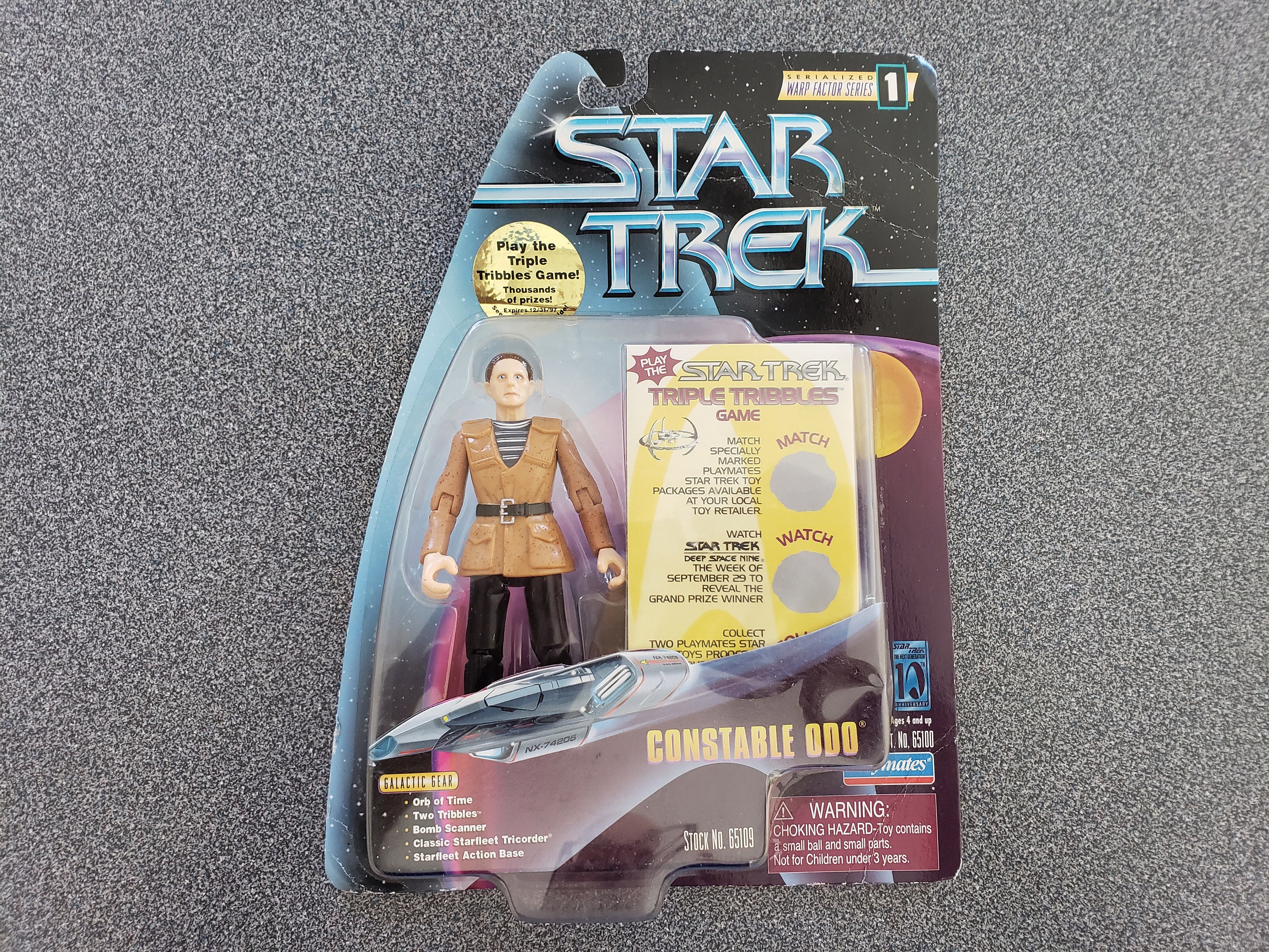 Vintage 1997 Constable Odo Warp Factor Series 1 Playmates - Etsy Australia