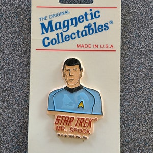 Vintage 1992/1993 Star Trek The Original Series TOS Magnets Your Choice Spock