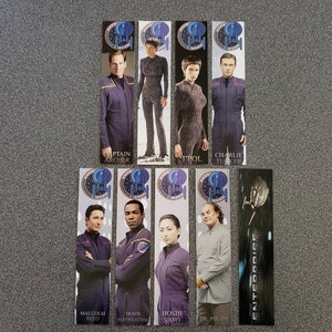 Vintage 2002 Star Trek Enterprise Bookmarks - Your Choice!