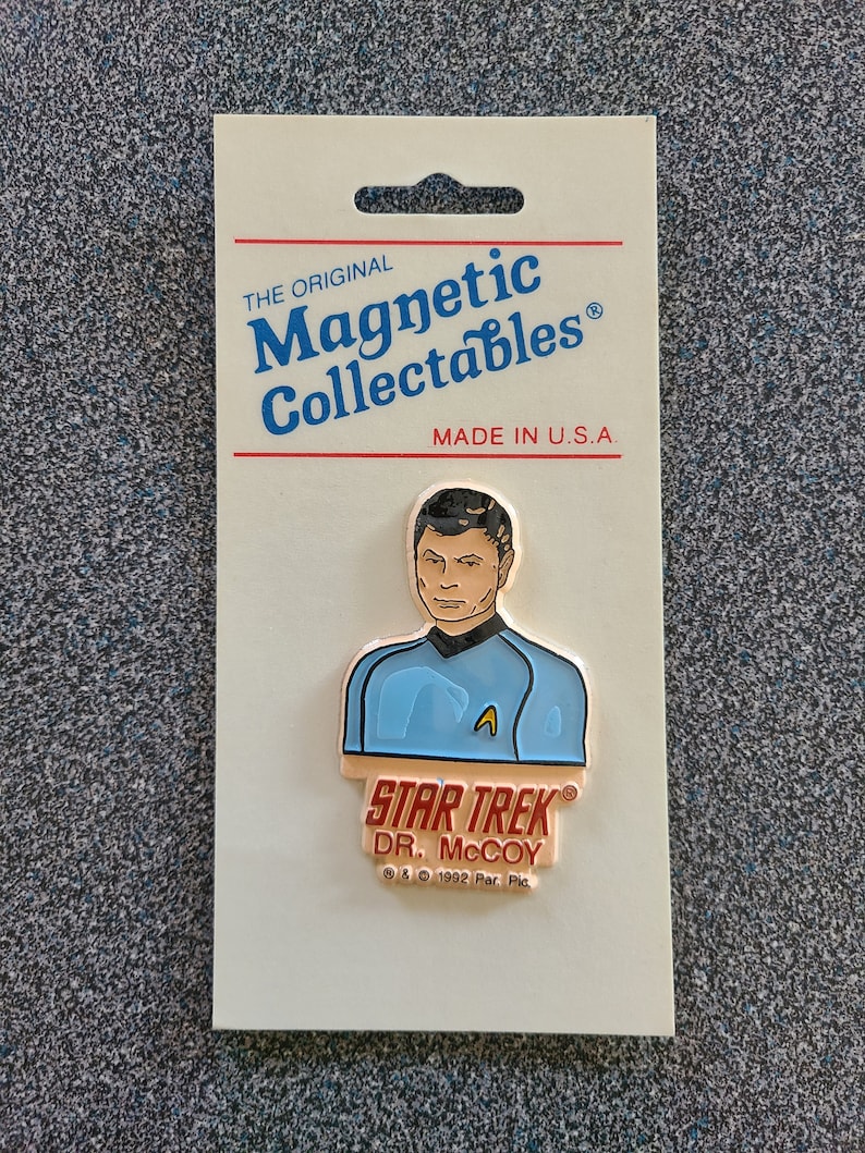 Vintage 1992/1993 Star Trek The Original Series TOS Magnets Your Choice McCoy