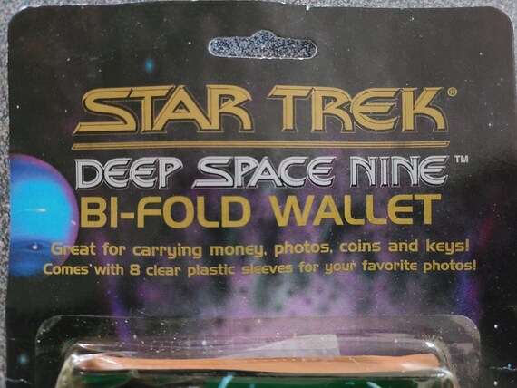 Vintage 1994 Star Trek Deep Space Bi-Fold Waller … - image 2