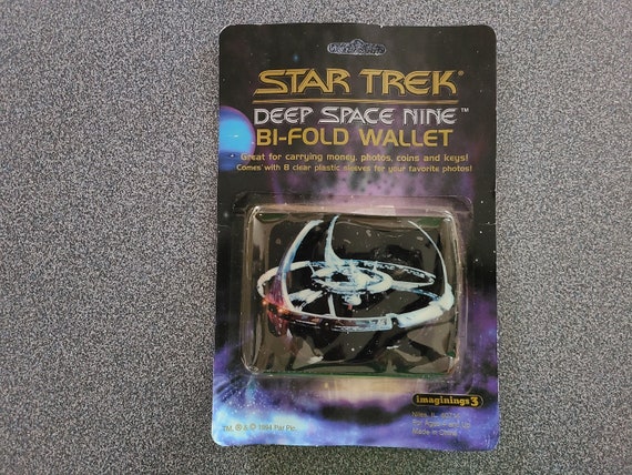 Vintage 1994 Star Trek Deep Space Bi-Fold Waller … - image 1