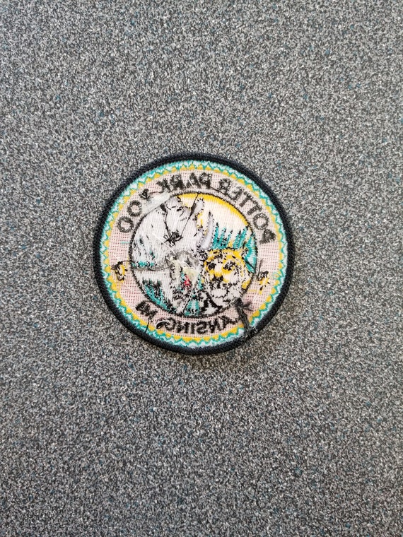Potter Park Zoo Zoological Society Penguin Patch Iron On 3” Lansing MI Michigan Potter Park Zoo Zoological Society Penguin Patch Iron On 3” Lansing MI Michigan