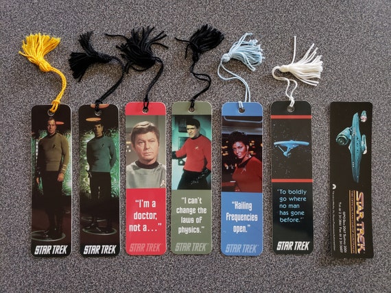 Vintage 1990s Star Trek the Original Series TOS Bookmarks