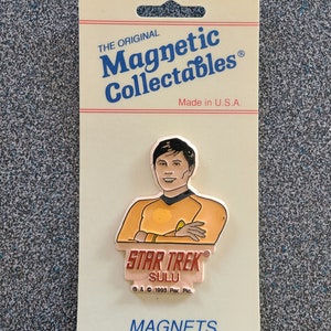 Vintage 1992/1993 Star Trek The Original Series TOS Magnets Your Choice Sulu
