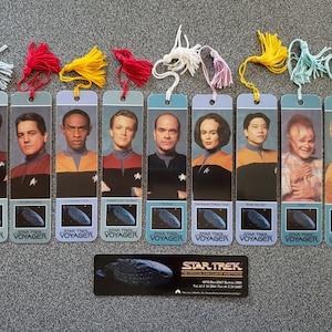 Vintage Star Trek Voyager-bladwijzers uit de jaren 90 - aan jou!