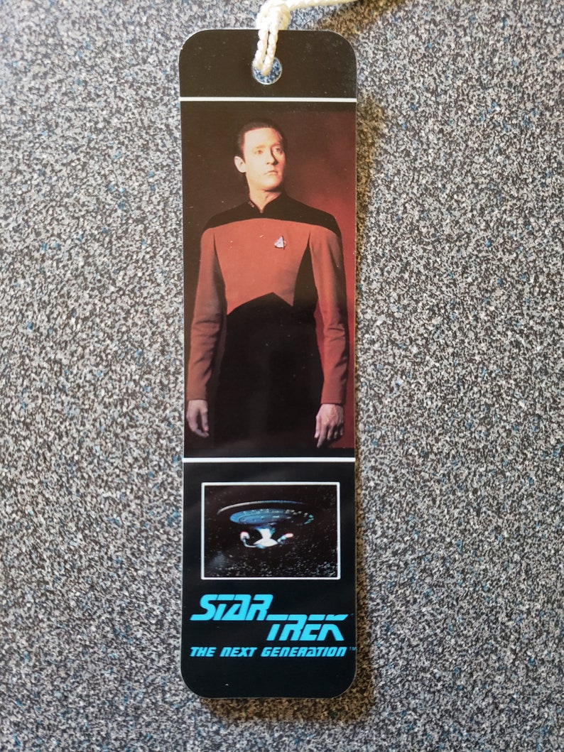 Vintage 1990s Star Trek the Next Generation TNG Bookmarks With | Etsy