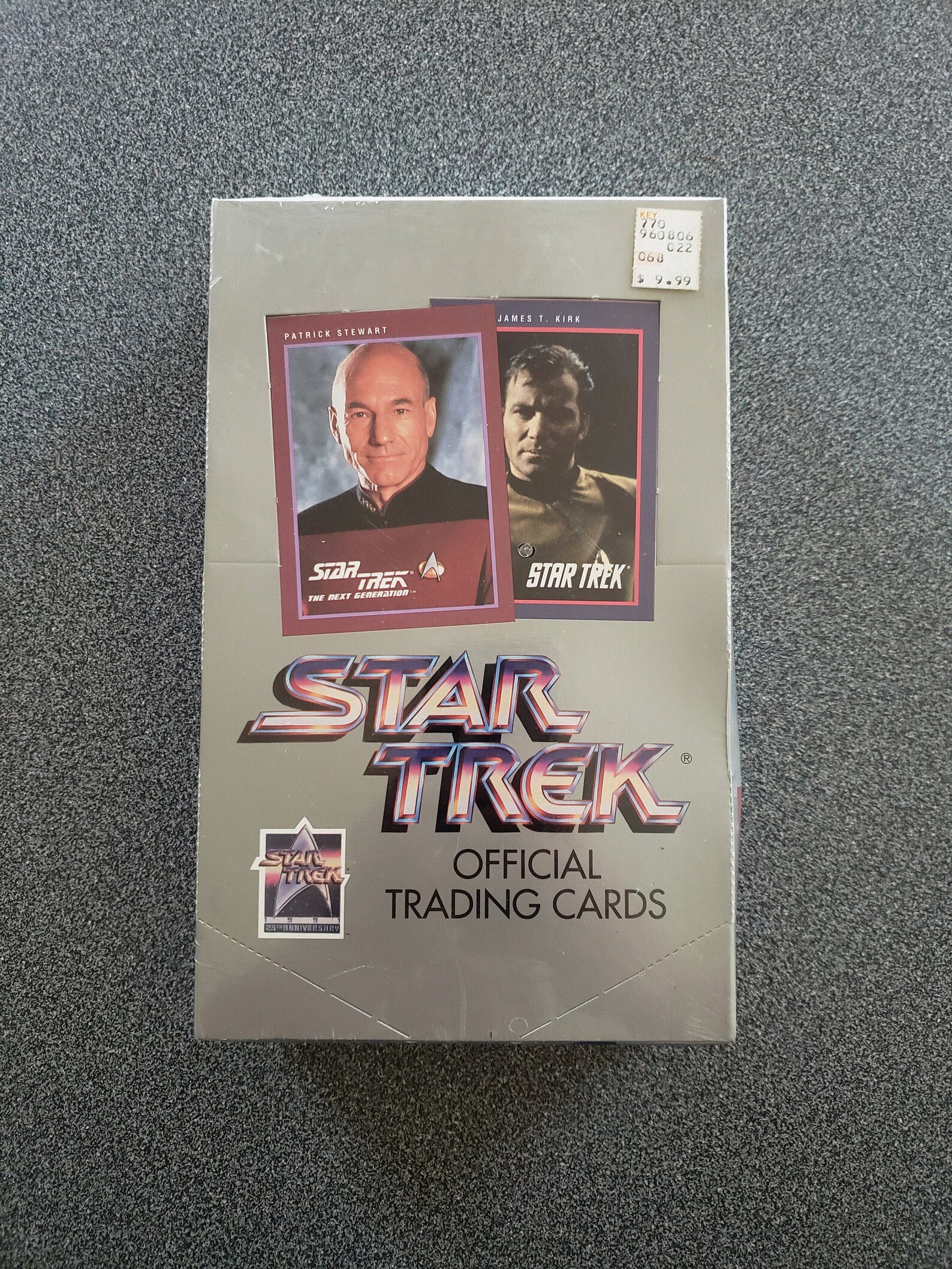 star trek 1991 25th anniversary cards