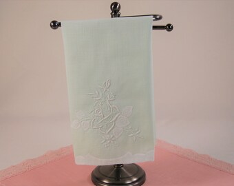 mint colored towels
