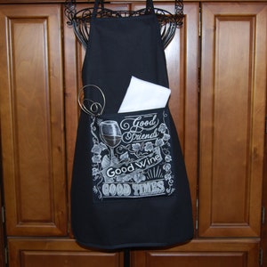 Wine Themed Apron, 7 Different Designs