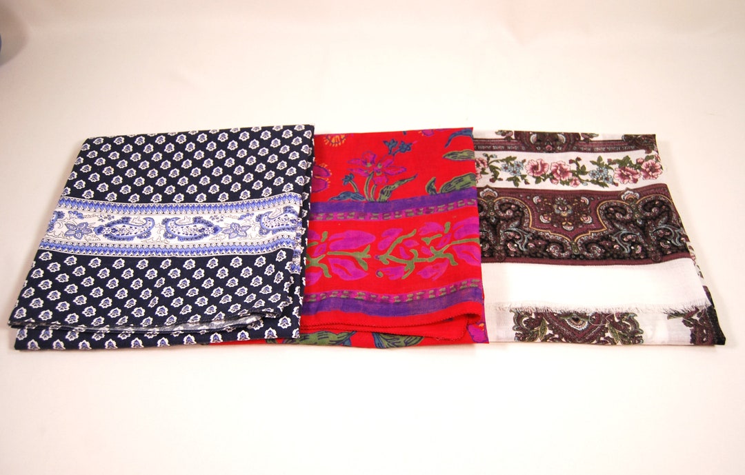 Vintage Square Table Toppers, Three Designs Sold Separately - Etsy