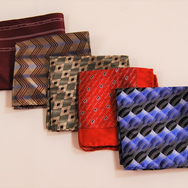Silk Pocket Squares Etsy