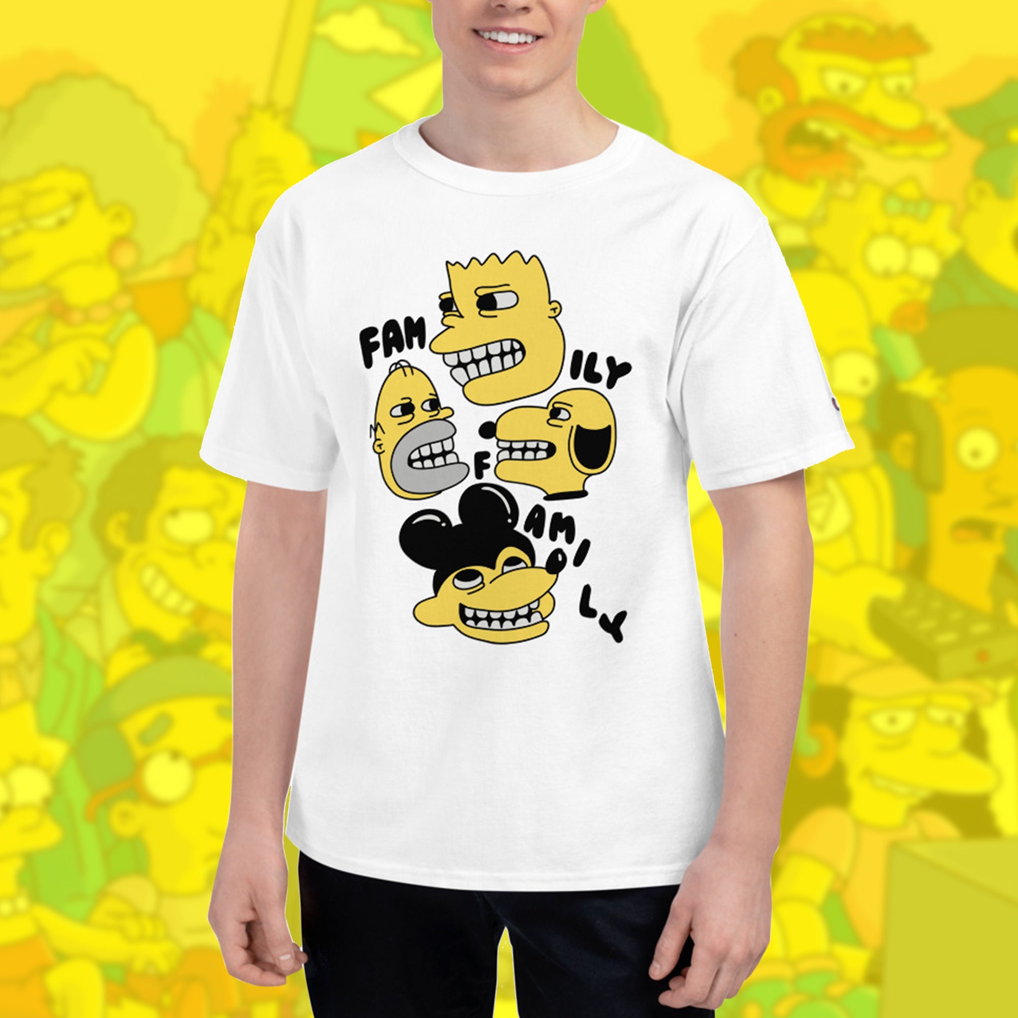 ◎90s Bootleg AIR BART Shimpsons スウェット L