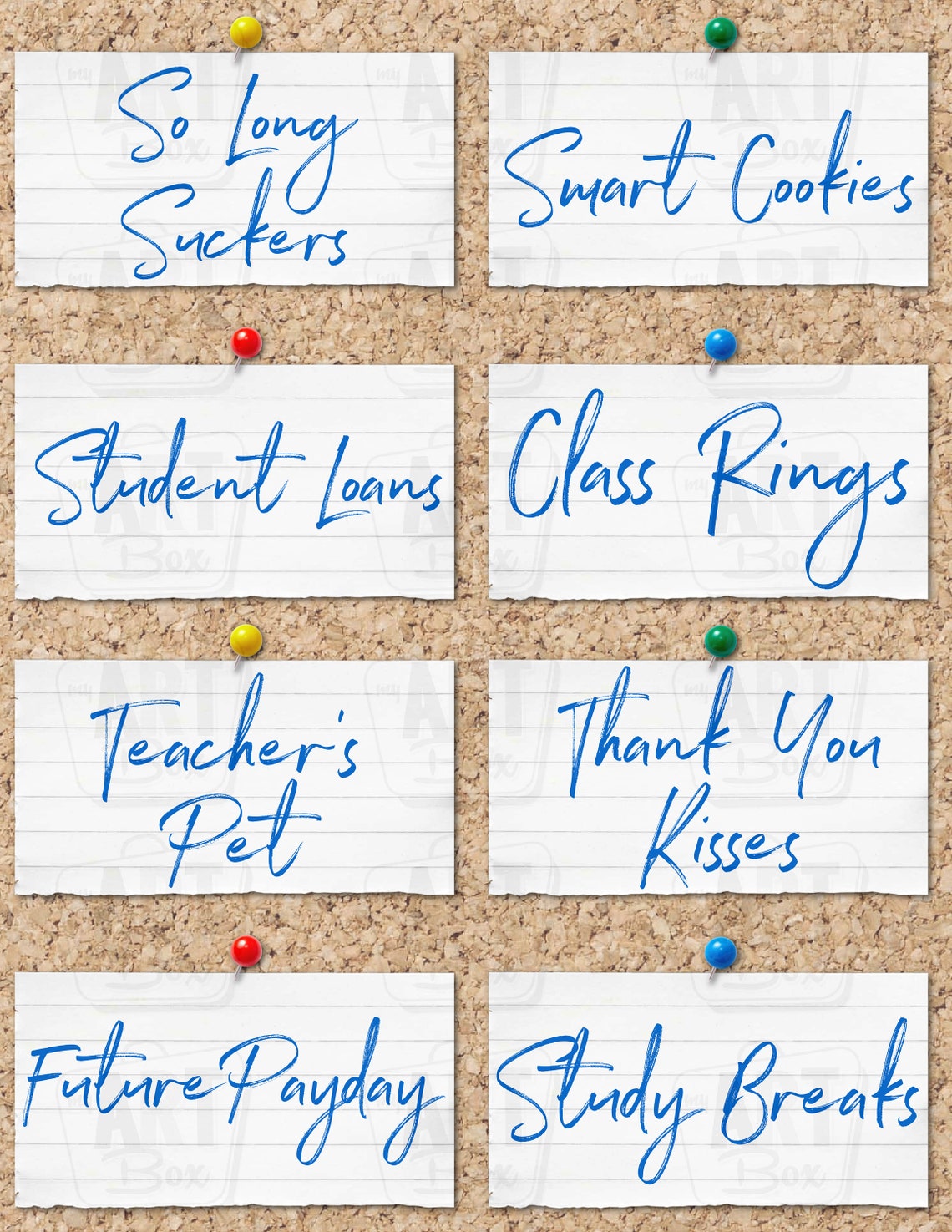 Graduation Candy Bar PRINTABLE Signs Graduation Candy Bar Printable