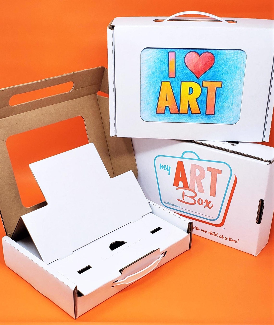 My ART Box Toddler Fun Creativity ART Box Kids Gift Box Etsy
