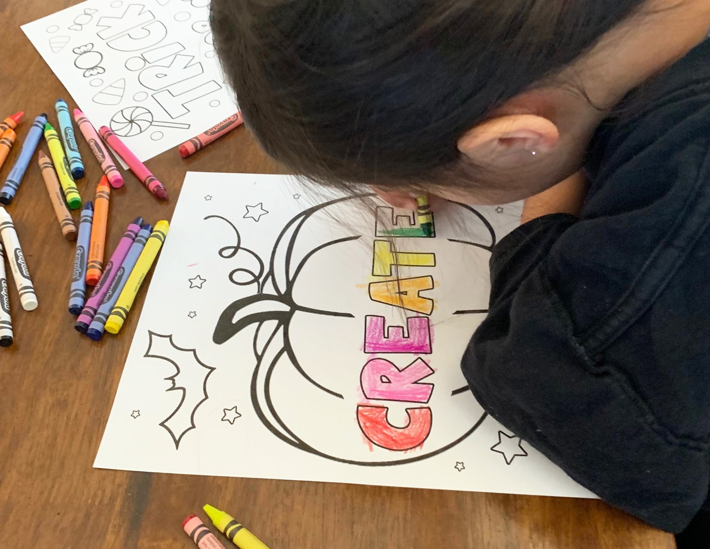 HALLOWEEN Activity and Coloring Pages Digital Download Kids Halloween ...