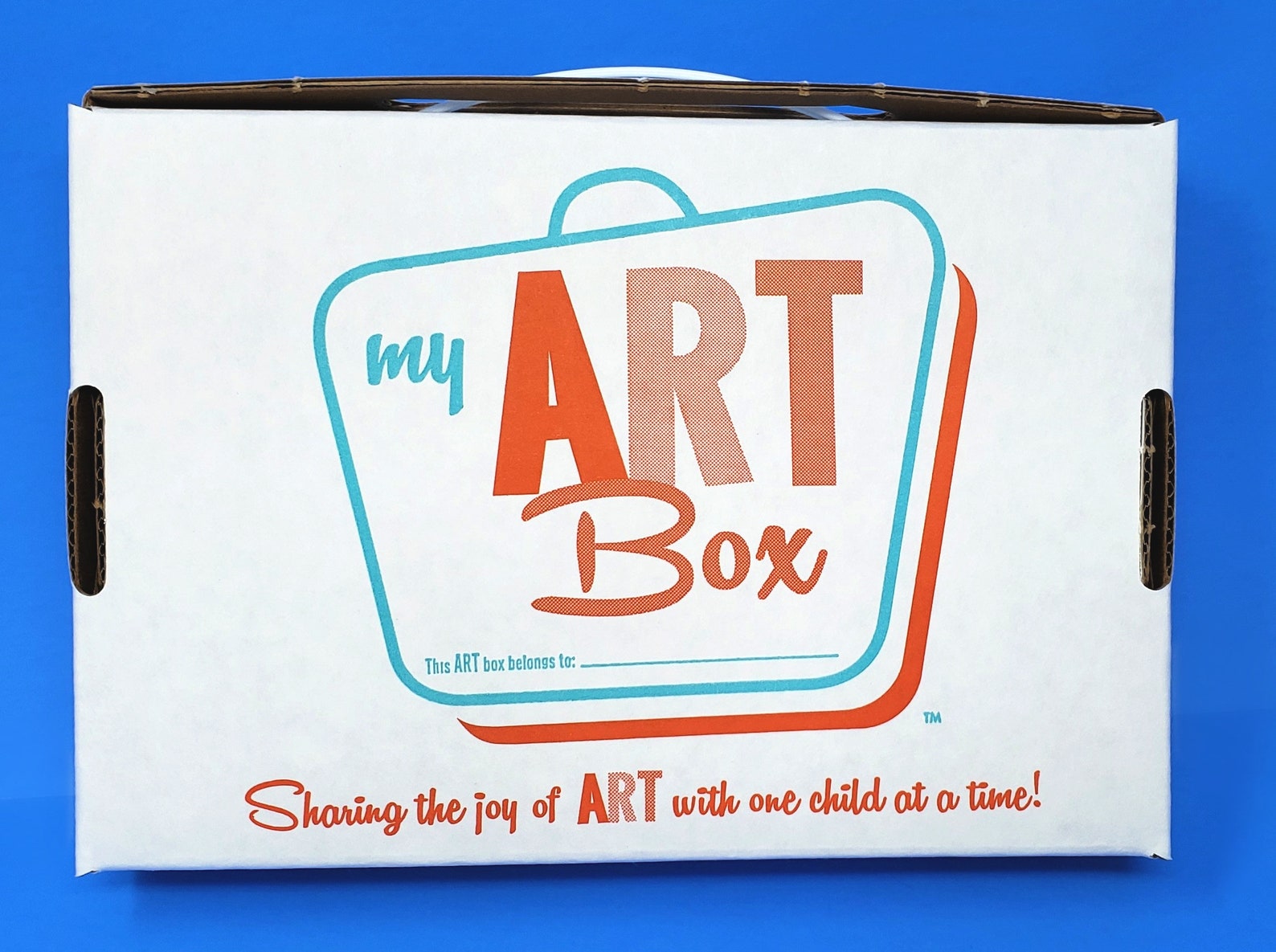 My ART Box Toddler Fun Creativity ART Box Kids Gift Box Etsy