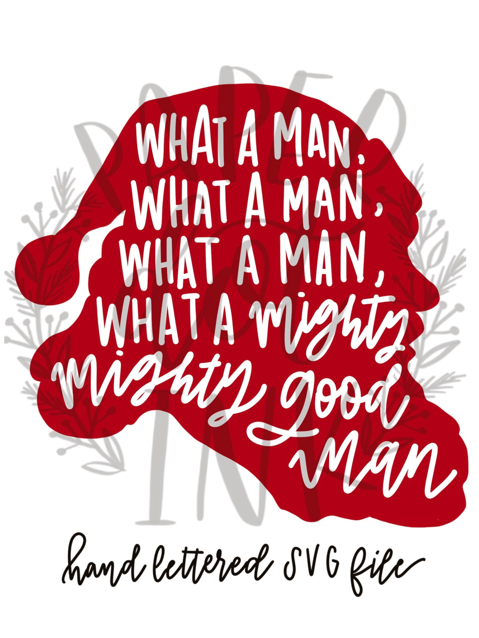 What A Mighty Mighty Good Man Svg Silhouette Cricut Etsy