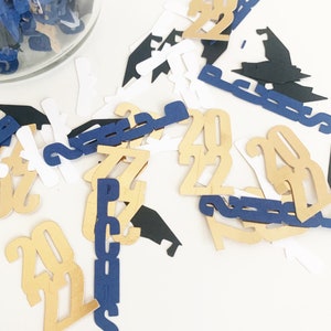 Graduation Confetti//personalized Colors and School Abbreviation//2022