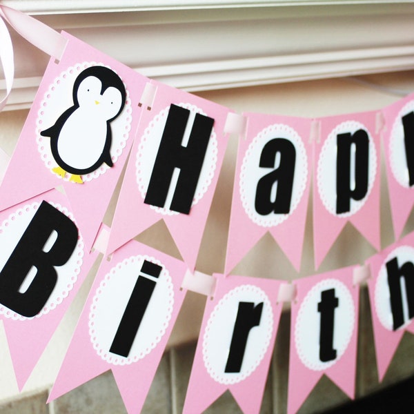 Penguin Banner - Etsy