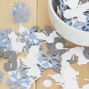 Olaf custom confetti// Frozen confetti// Add you own age