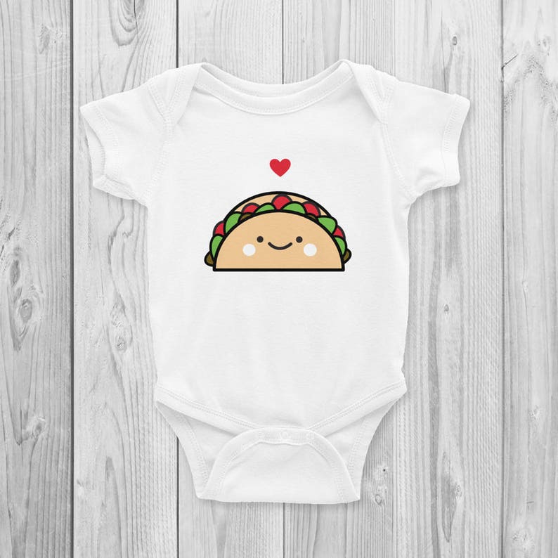 Taco Onesie Bodysuit Cute Vegan Baby Gifts Vegan Baby Etsy Taco Onesie Bodysuit Cute Vegan Baby Gifts Vegan Baby Etsy