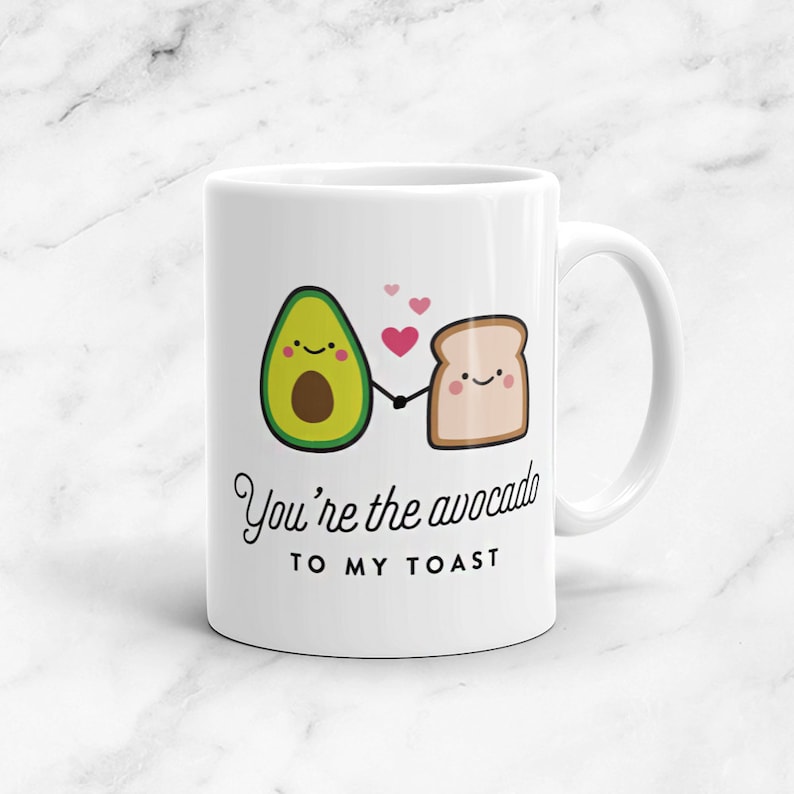 You're The Avocado To My Toast Mug 11oz Vegan image 1