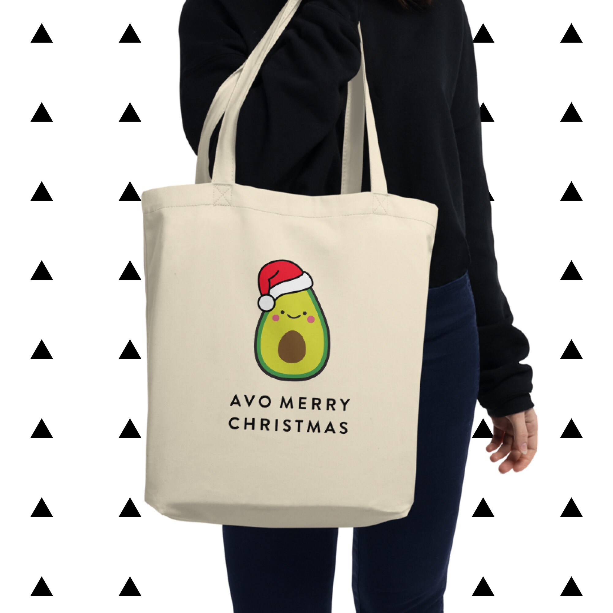 christmas tote bag