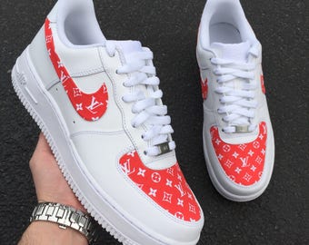 nike air force 1 lv supreme drip sneakers