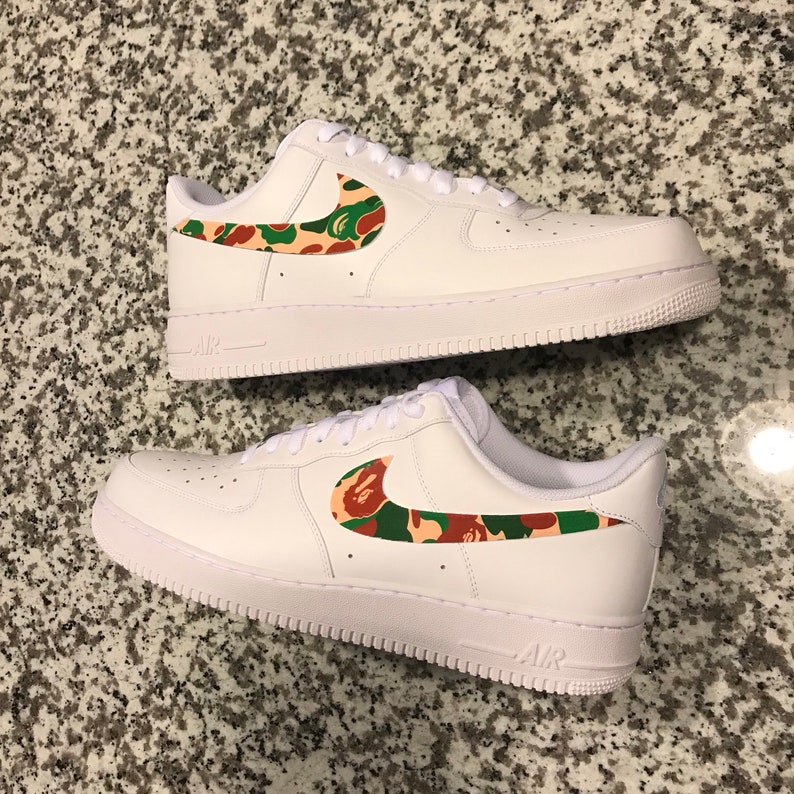 Custom Shoes Nike Air Force 1 One // Adidas Vans Jordan | Etsy