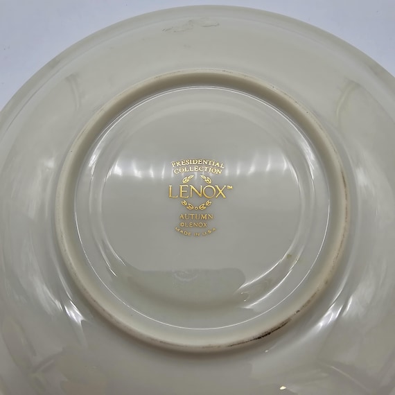 LENOX AUTUMN レノックス　オータム　スープ皿 6枚セット Lenox Autumn Soup Bowls Set of 8 Fine Bone China Set 8