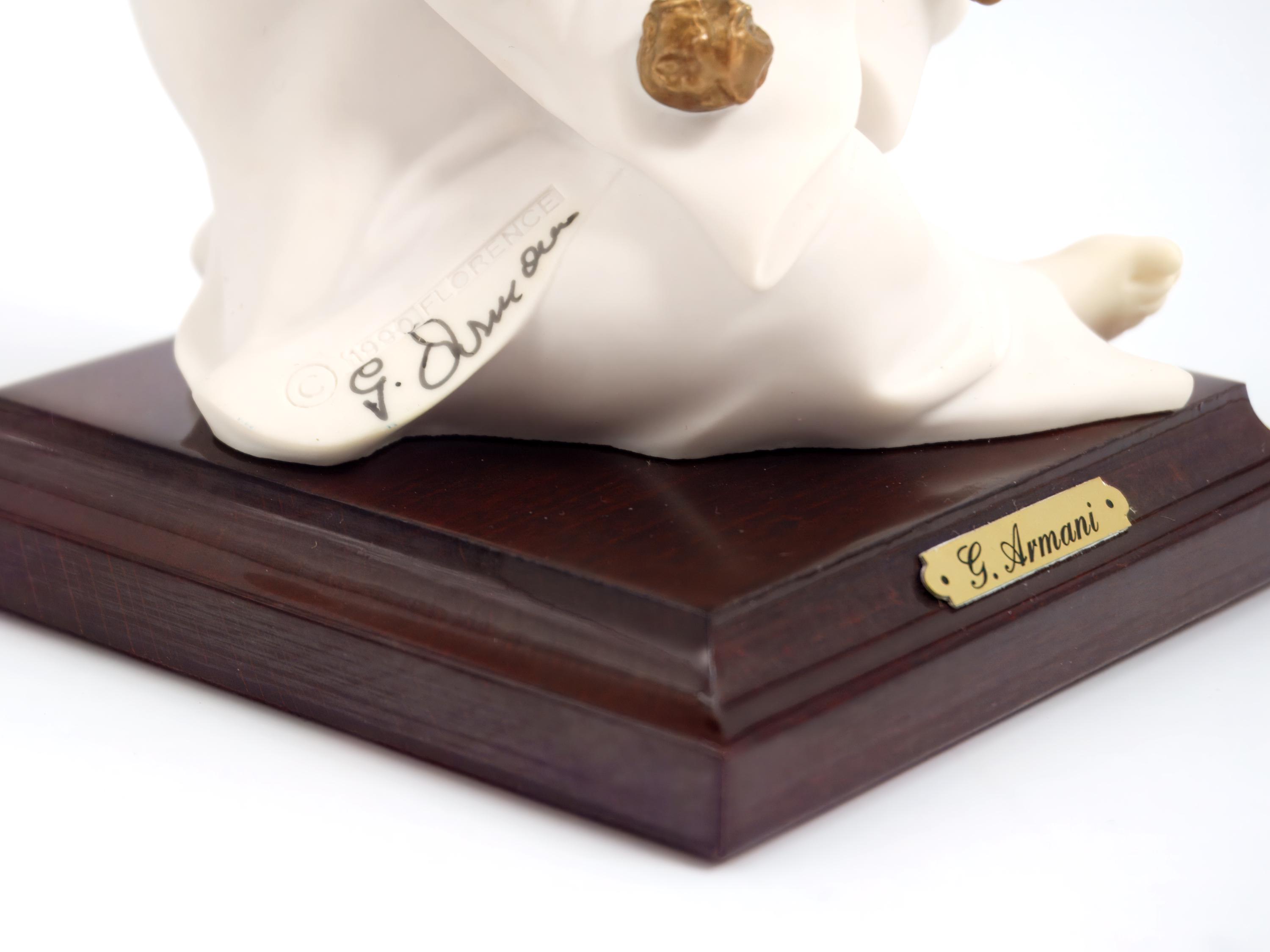 Giuseppe Armani Authentic Vintage Porcelain Figurine Small Pierrot